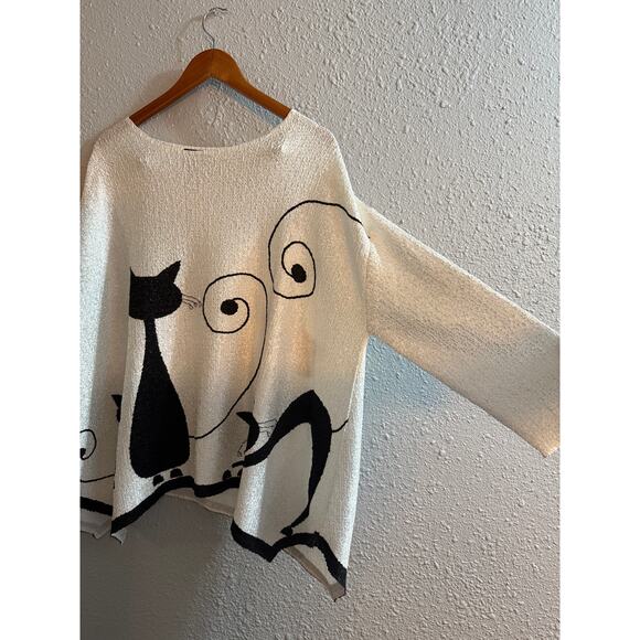 Berek Art You Can Wear Black/White Tunic - M/L - NWT - Picture 4 of 6